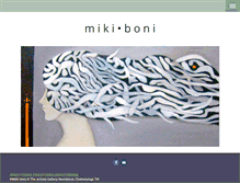 Tablet Screenshot of mikiboni.com